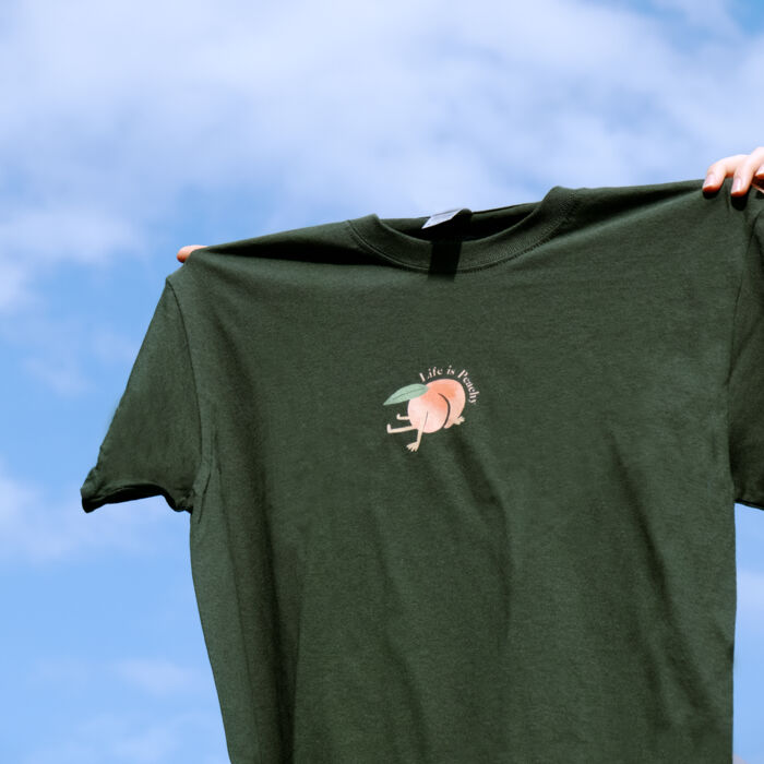 Life is Peachy Tee Thumbnail